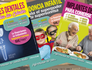 Gráficas Mundo - Diseño carteles en vinilo Medicis Juaneda Soller