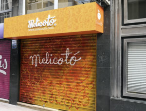 Gráficas Mundo - Rotulación fachada Melicotó