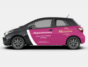 Centro Médico Espacio Humana - Rotulación coche empresa