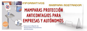 Graficas Mundo - Mamparas proteccón anticontagios empresas locales y autonomos
