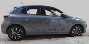 Gráficas Mundo | Diseño para rotulos exteriores, carteles, rotulación vehículos, impresión catálogos para Grupo Viraje Arquitectura y construcción en Mallorca