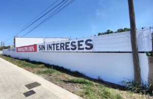 Gráficas Mundo | Diseño, producción y montaje para lonas exteriores Grupo Escribano en Palma de Mallorca