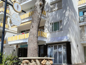 Gráficas Mundo | Diseño para rotulos exteriores y rotulación Palma Wellness - centro de masajes, salud, coaching, holistic wellness therapy